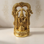 Vintage Brass Lord Venkateswara Idol