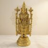 Golden Brass Lord Balaji Idol Statue