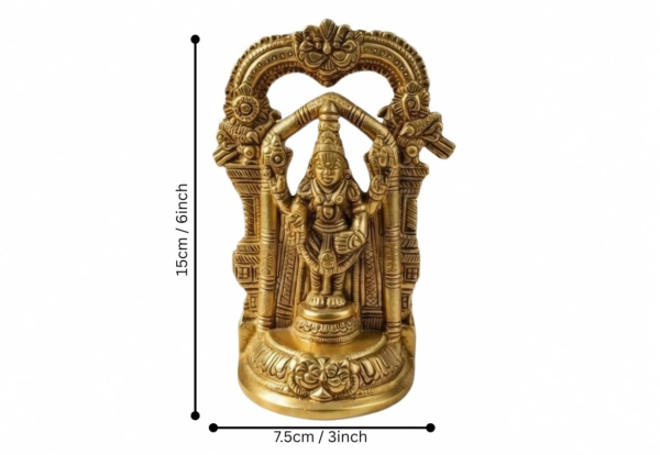 Brass Balaji idol statue