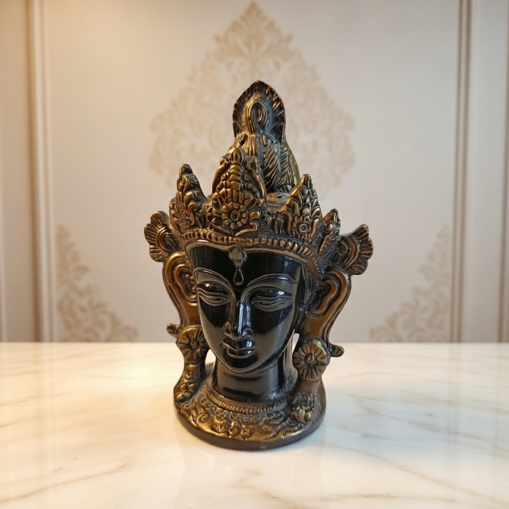 handcrafted brass idols