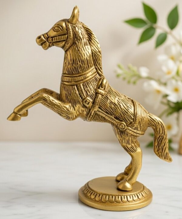 Brass Vastu Horse for Success
